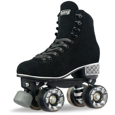 Crazy Evoke Suede Roller Skates Black