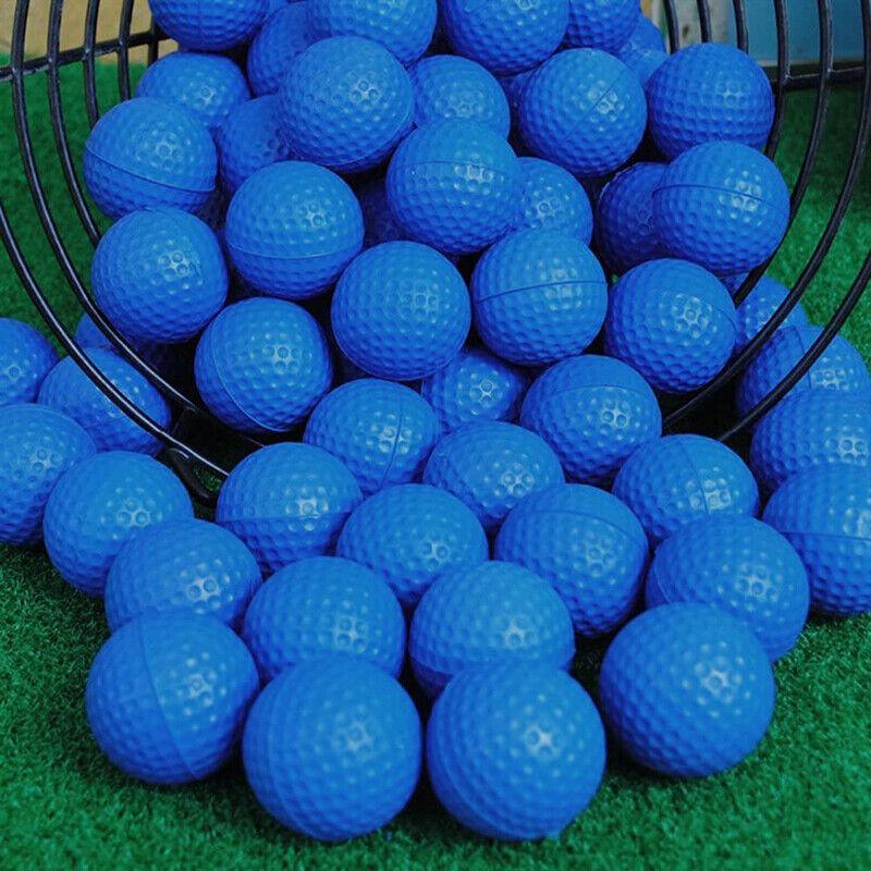 Indoor Outdoor Golf Training Foam Balls 12 Pack PU Soft Practice Accessories - Mixed