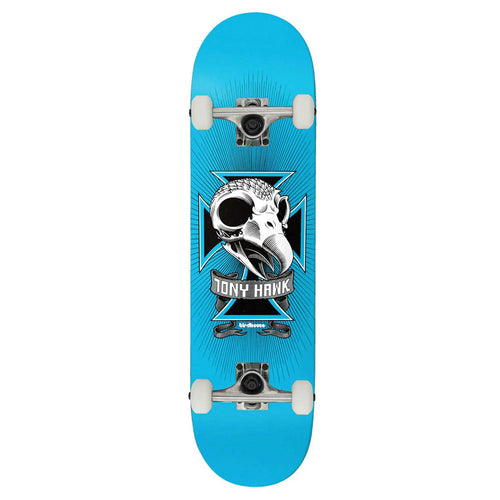 Birdhouse Level 1 Complete Skull 8.0" Light Blue