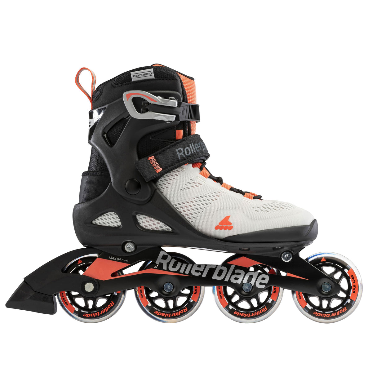 Rollerblade Macroblade 80 W Inline Skates Glacier Grey/Coral