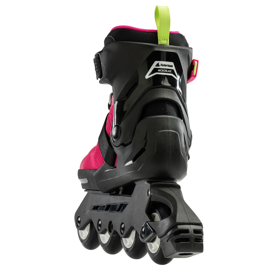 Rollerblade Microblade Adj Inline Skates Pink/Light Green