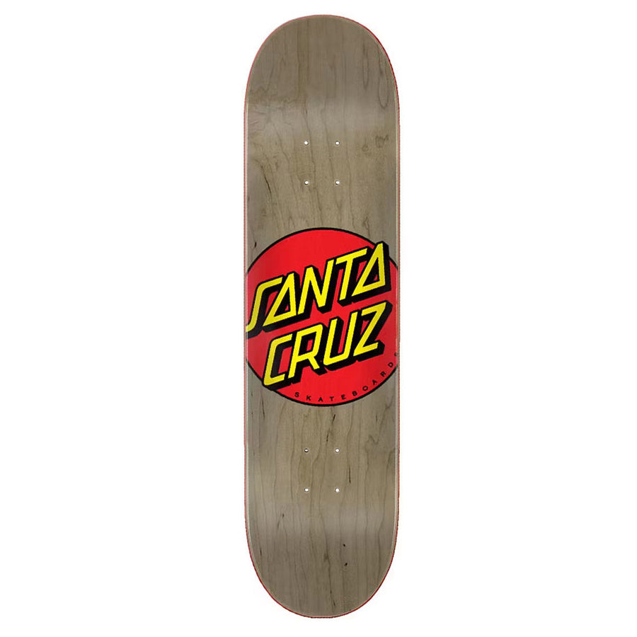 Santa Cruz Skateboard Deck Classic Dot 8.375" Tan