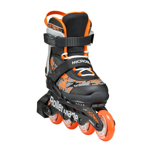 Rollerblade Microblade SL Adj Inline Skates Black/Orange