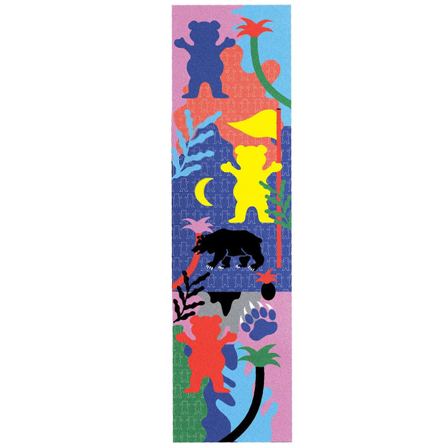 Grizzly Over The Wall Griptape - Multicolour