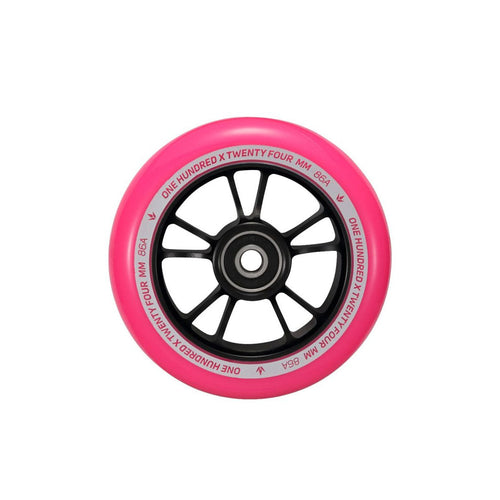 Envy 100mm Wheel - Pink/Black