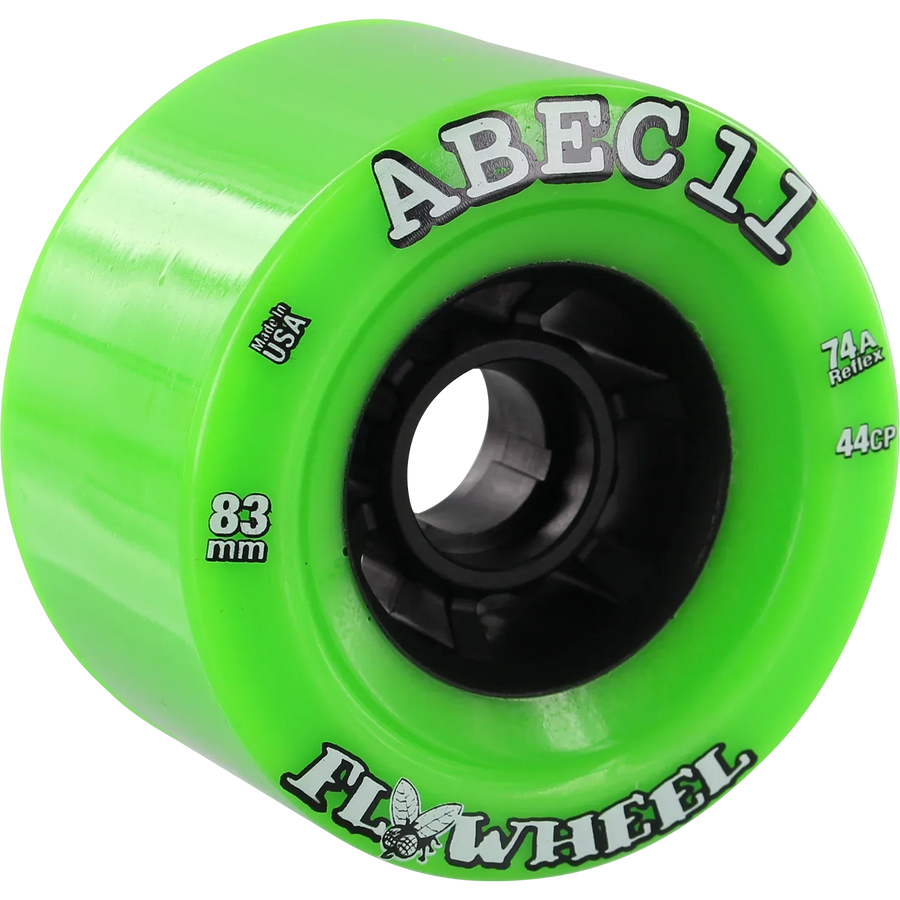 ABEC 11 Flywheel 83mm 74A Green 4 Pack