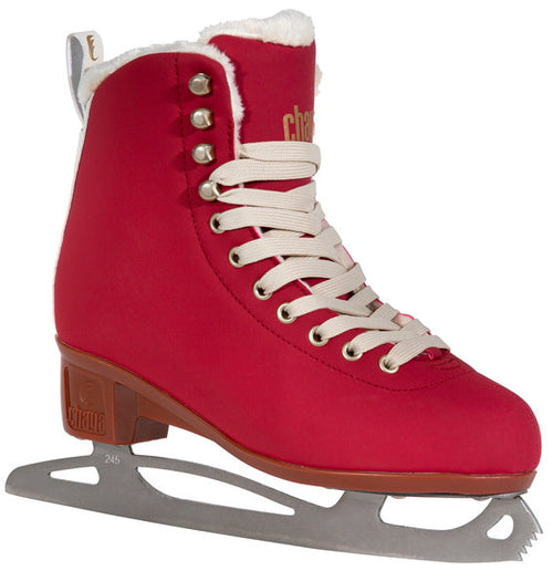 Chaya Merlot Ice Skate Red