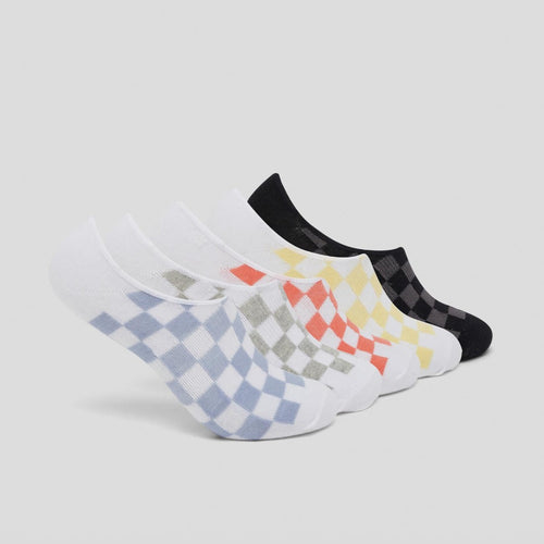 Santa Cruz Solid Strip Check No Show Sock Womens