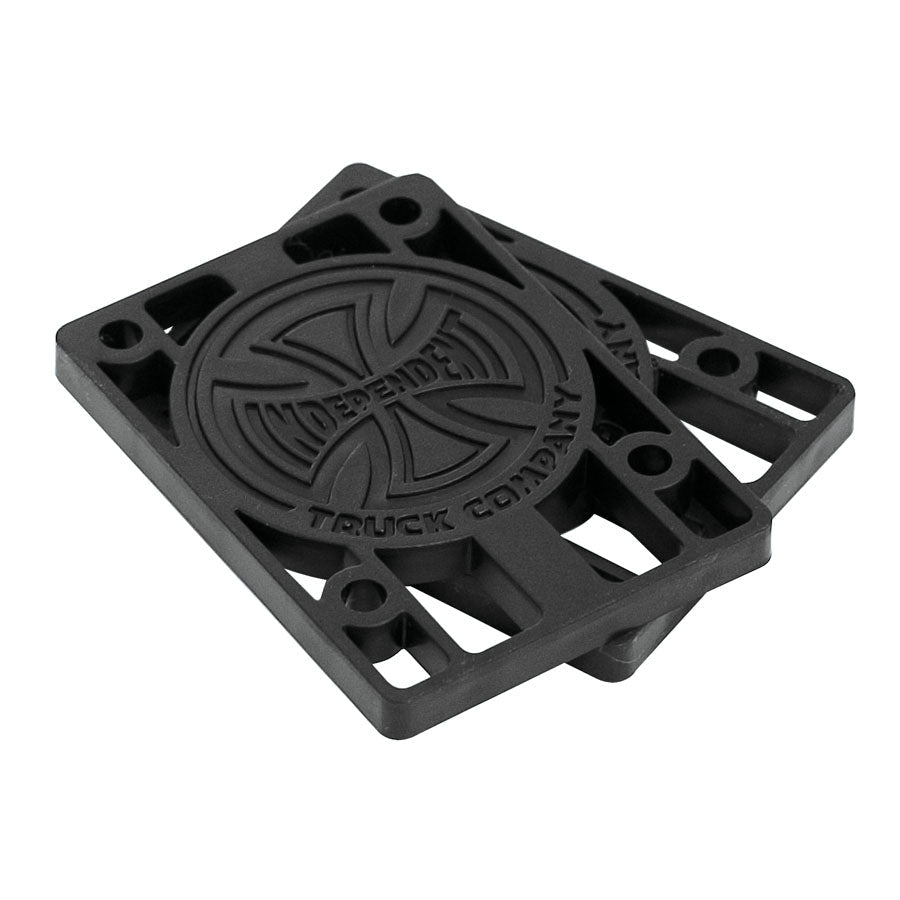 Independent - 1/8 in Risers Black Pk/2