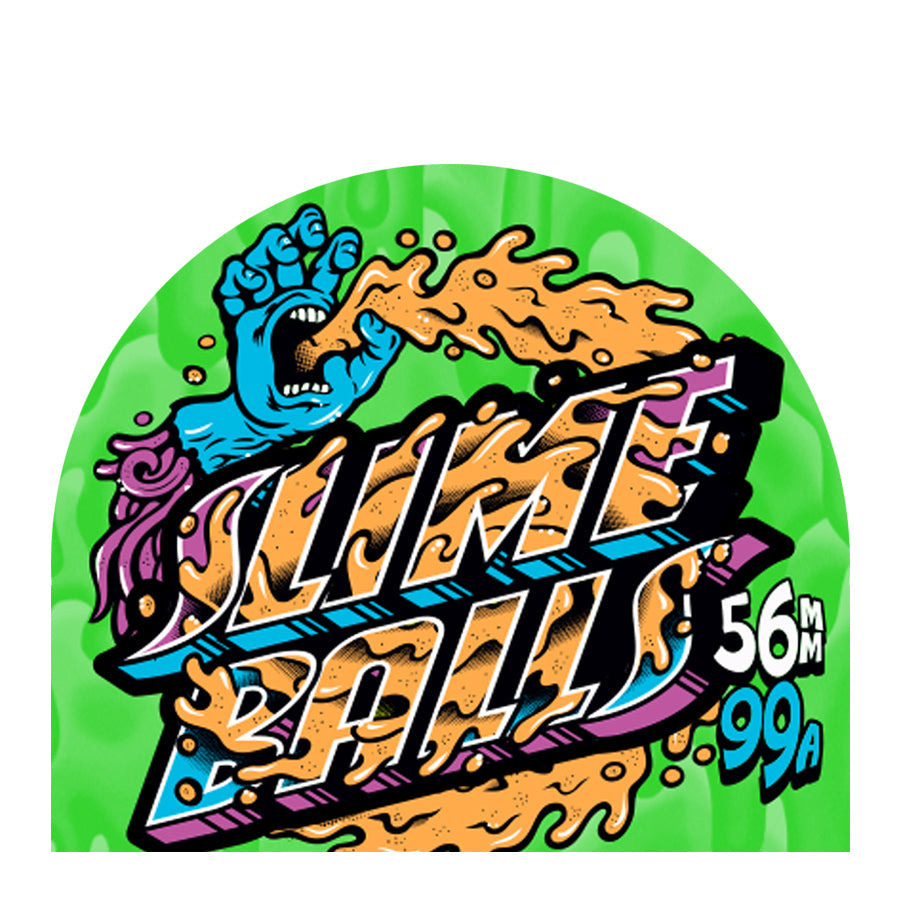 Slime Balls Speed Balls Greetings Wheels 56mm 99a Green Black