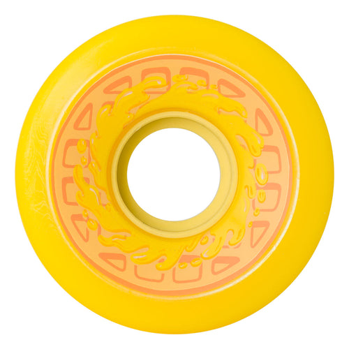 Stranger Things OG Slime Butter Yellow 78a Skateboard Wheels 60mm