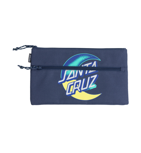 Santa Cruz Dark Arts Moon Dot Dual Zip Pencil Case