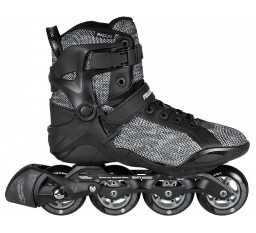POWERSLIDE SMU RADON TRINITY BLACK WHITE INLINE SKATES