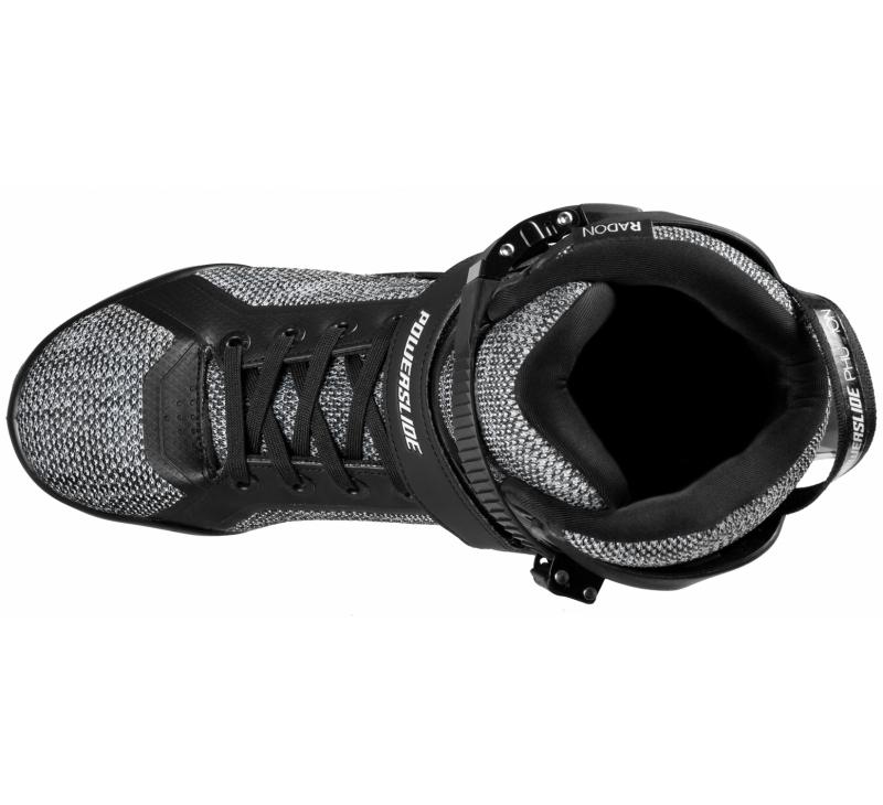 POWERSLIDE SMU RADON TRINITY BLACK WHITE INLINE SKATES - Skatescool Australia