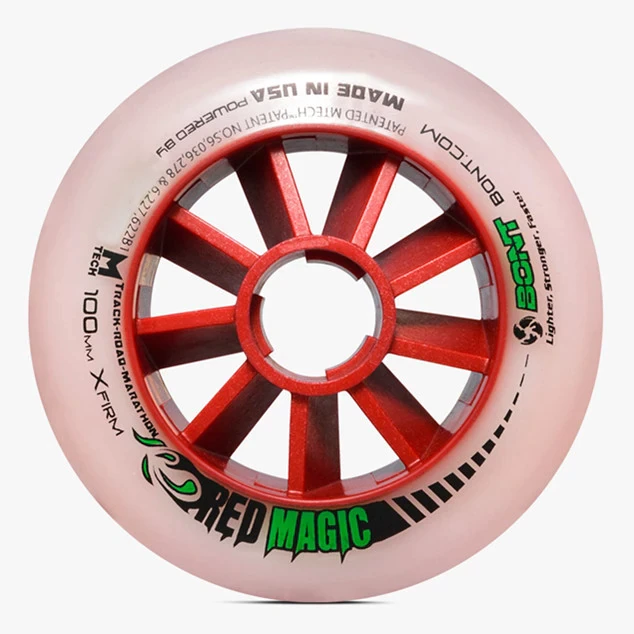 Bont Red Magic Wheel 100mm