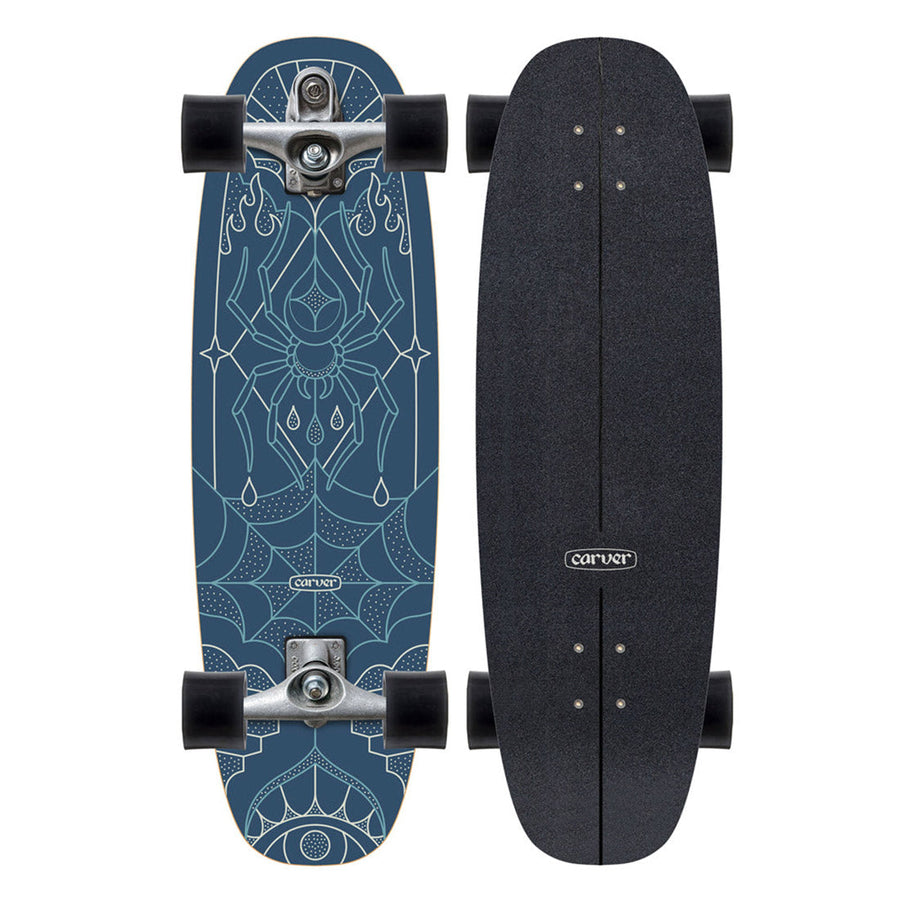 Carver Surfskate 33" Blue Widow