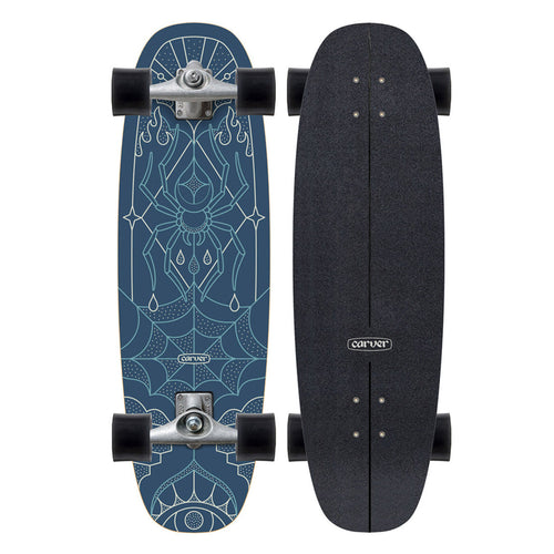 Carver Surfskate 33" Blue Widow