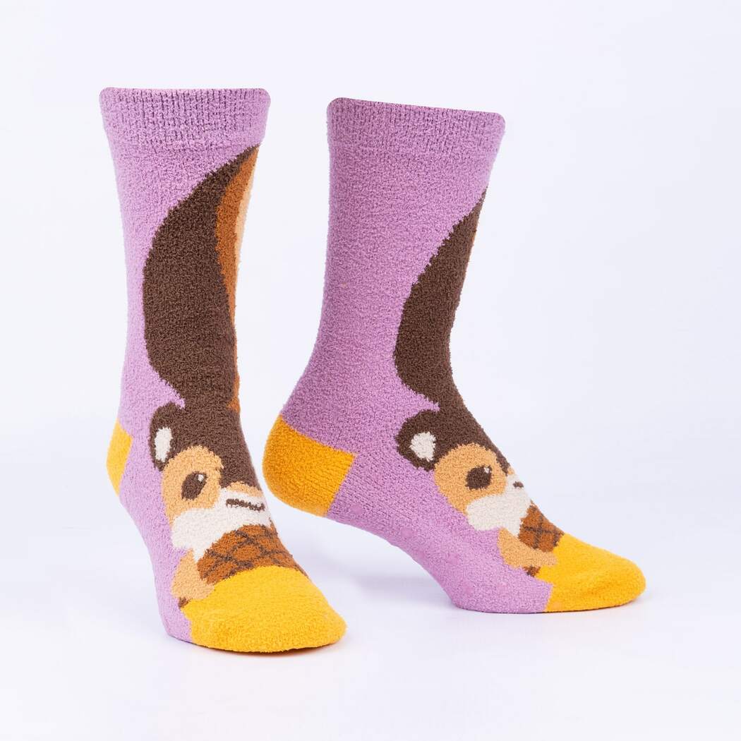 Sock It To Me Slipper Socks - I'm Nuts About You