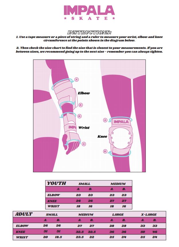 Impala Protective Pack Sky Blue - Adult