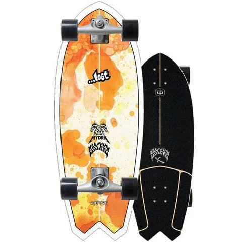 Carver Lost Hydra Surf Skate CX/C7 Raw Trucks 29" x 10.25"