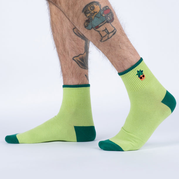 Sock it to Me "Plant Lover" Quarter Crew Socks
