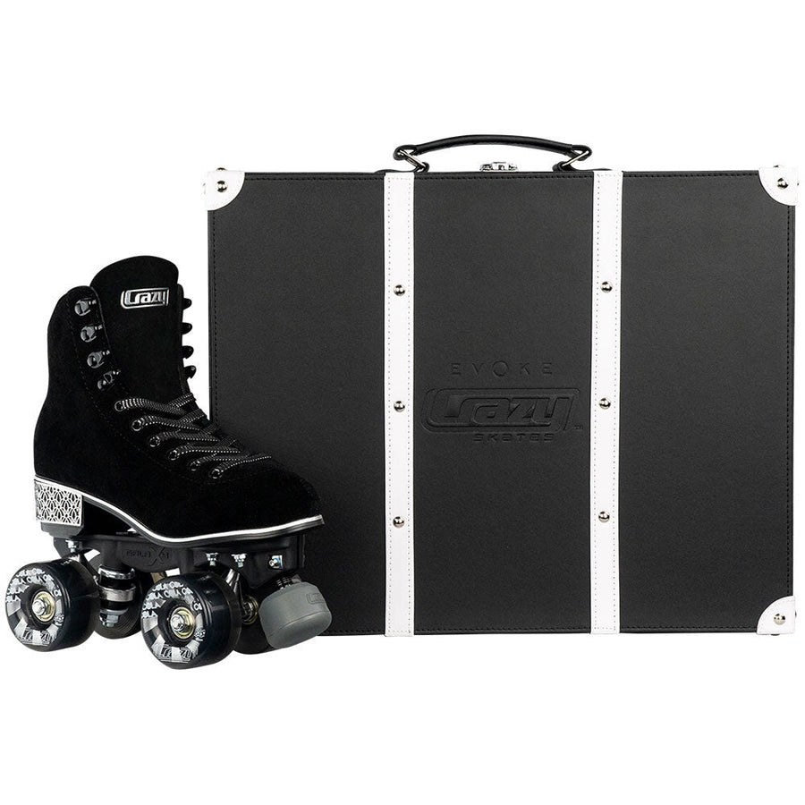 Crazy Evoke Suede Roller Skates Black