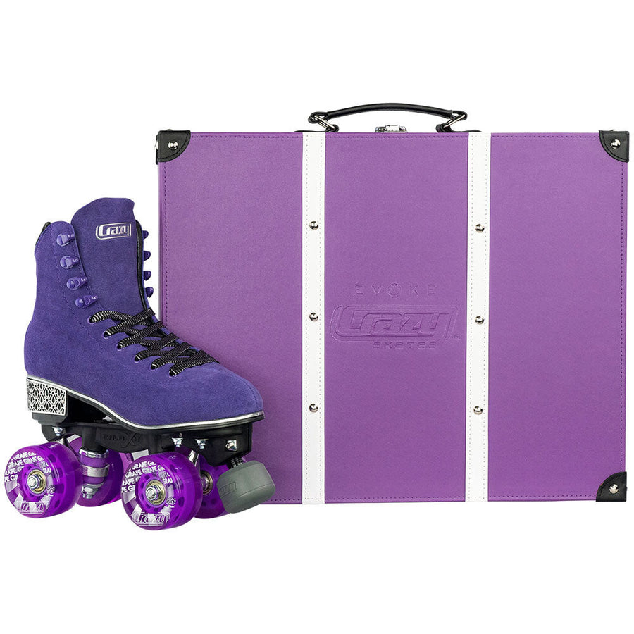 Crazy Evoke Suede Roller Skates Purple