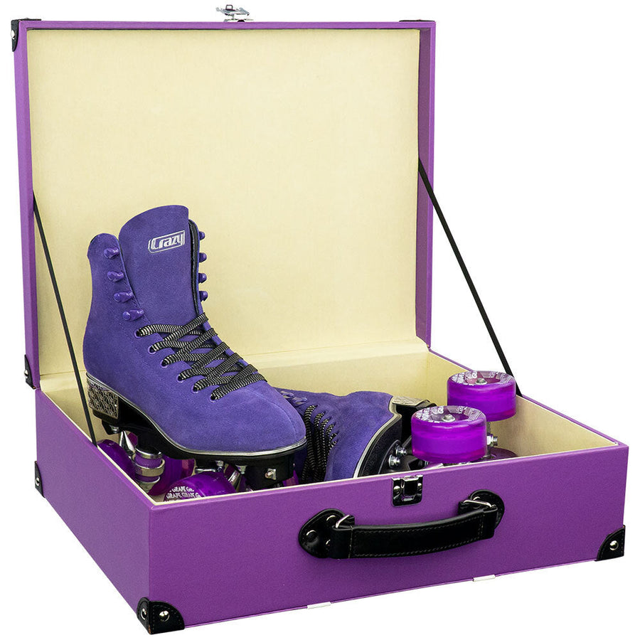 Crazy Evoke Suede Roller Skates Purple