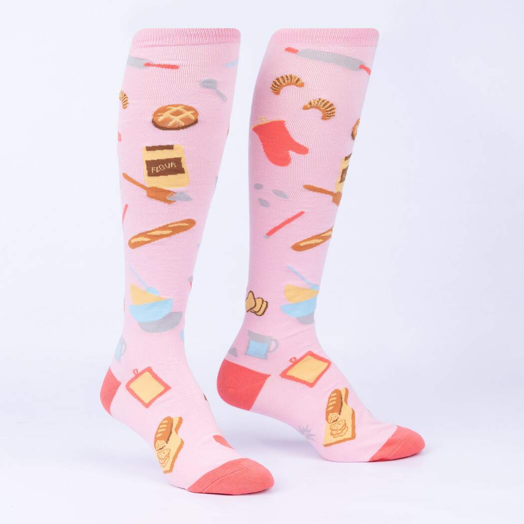 Sock It To Me Bake at 350 Knee High Socks
