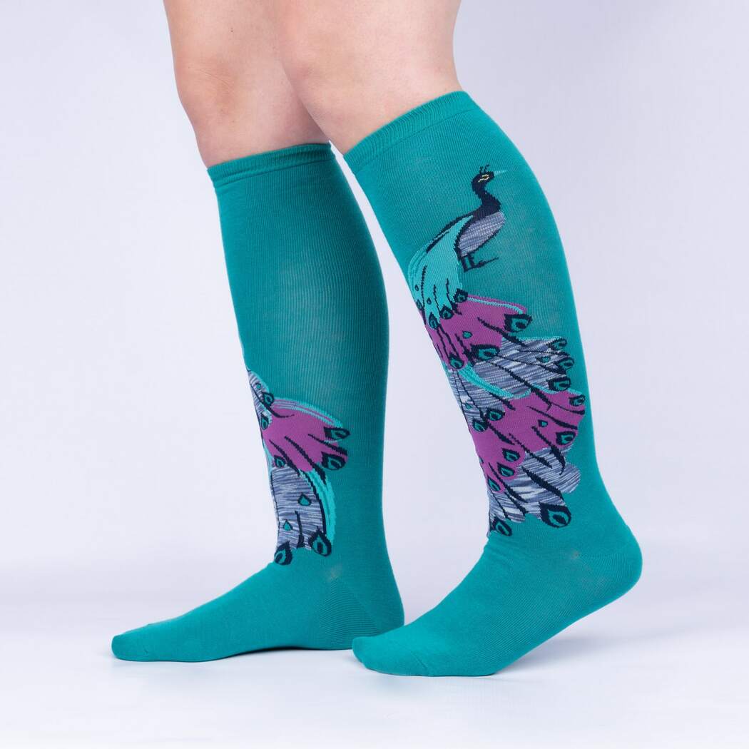 Sock It To Me Fan-Tastic - Knee High Socks