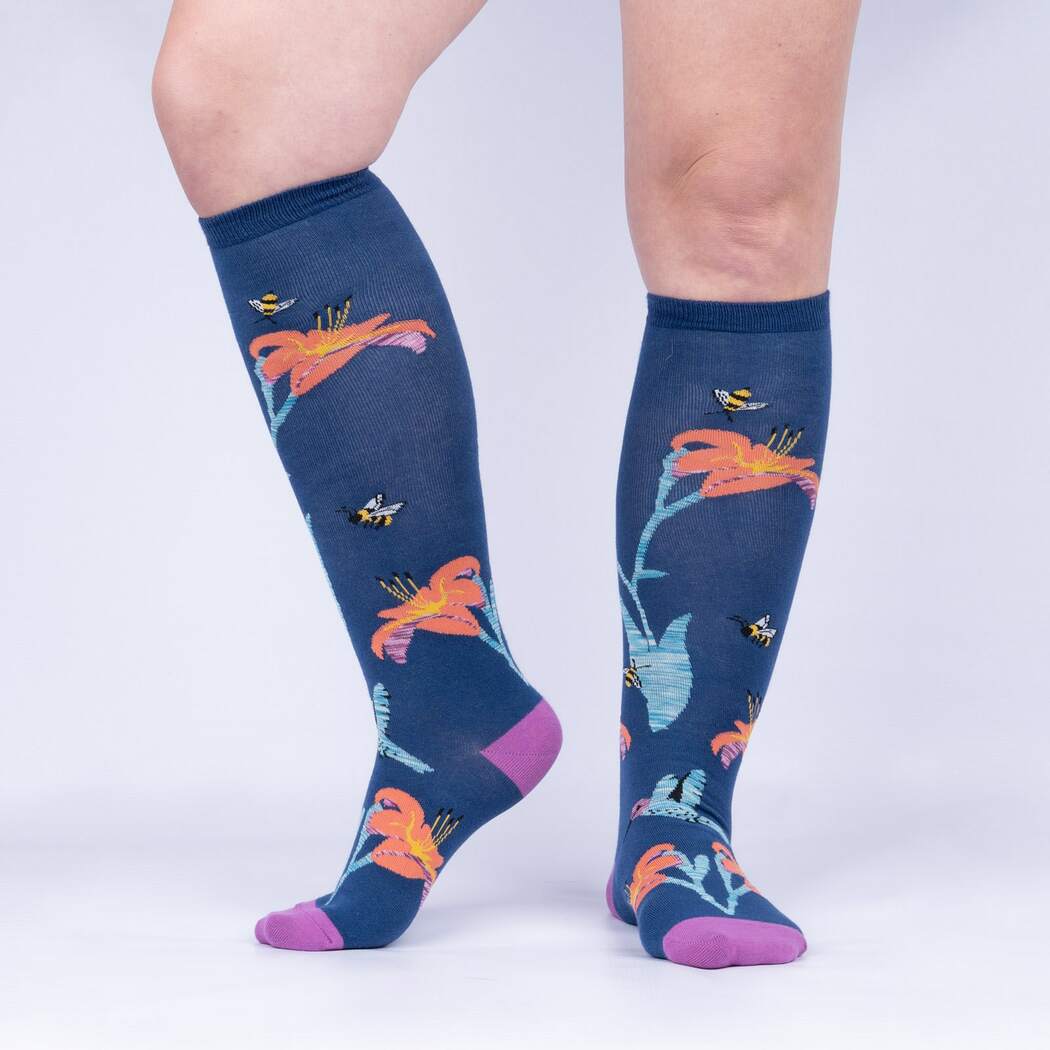 Sock It To Me Hmmmingbird - Knee High Socks