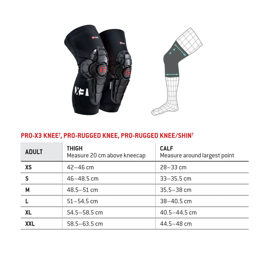 G-Form Pro-X3 Knee - Adult