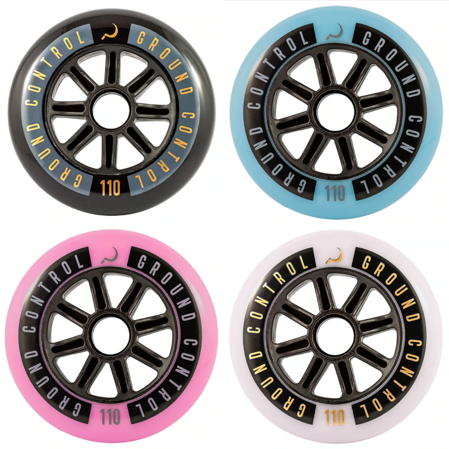 Ground Control Inline Wheels 110mm 85a 3pk