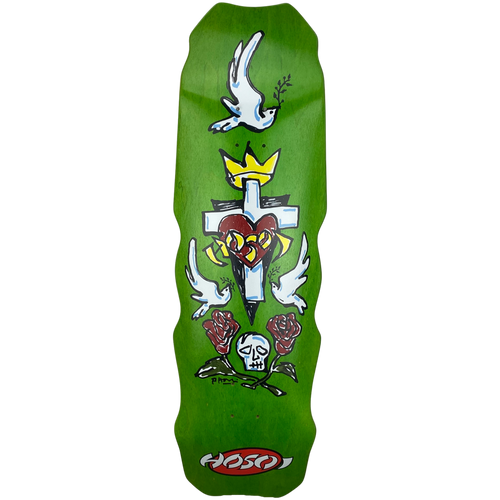Hosoi Skateboards Hammerhead Hybrid Deck“ 9.5"x32.25"