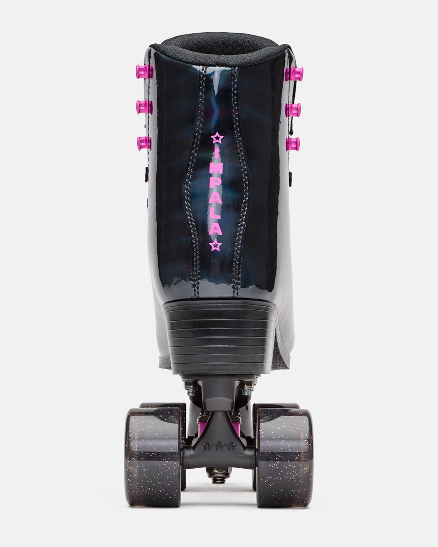 Impala Sidewalk Roller Skate Black Holographic