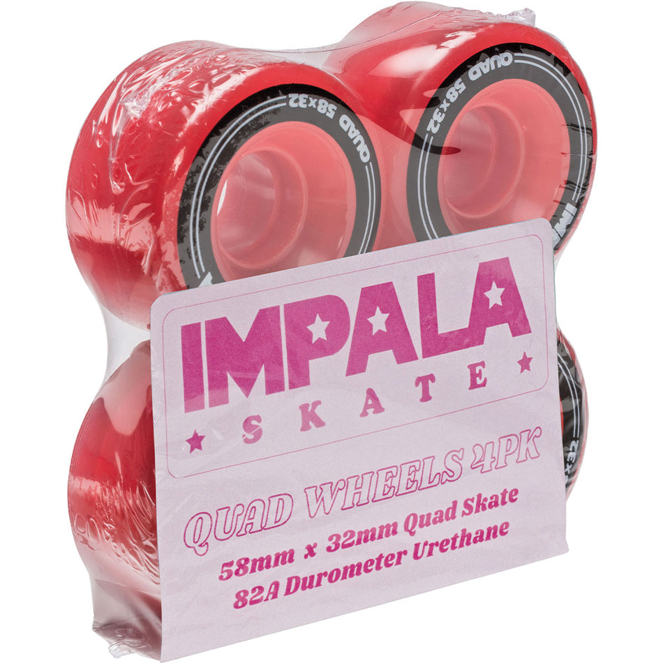 IMPALA Wheels 58mm 82A | 4 Pack