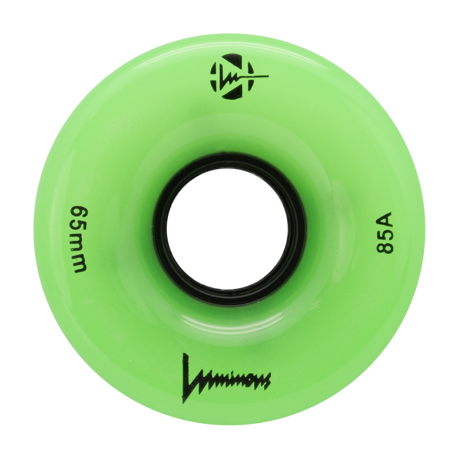 Luminous LED Cruiser Wheels Glow 65mm 85a 4pk