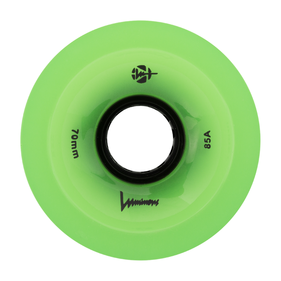 Luminous LED Longboard Wheels Glow 70mm 85a 4pk