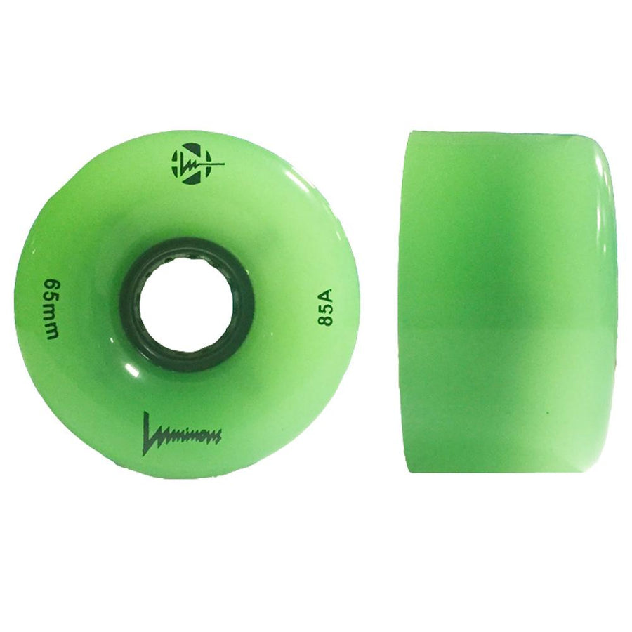 Luminous LED Cruiser Wheels Glow 65mm 85a 4pk