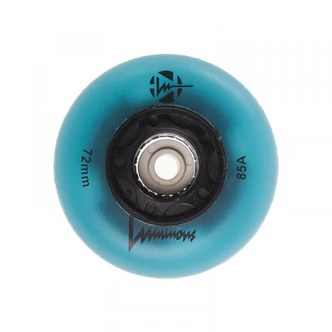 Luminous LED Inline Wheels Glow 72mm 85a 4pk