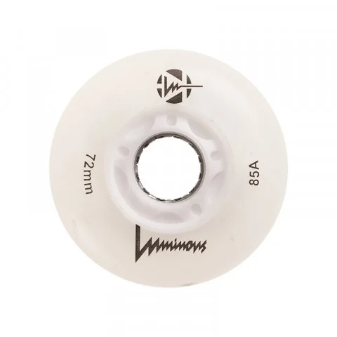 Luminous LED Inline Wheels Glow 72mm 85a 4pk