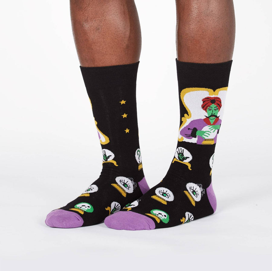 Sock It To Me THEFUTURE IS CLEAR Mens Crew