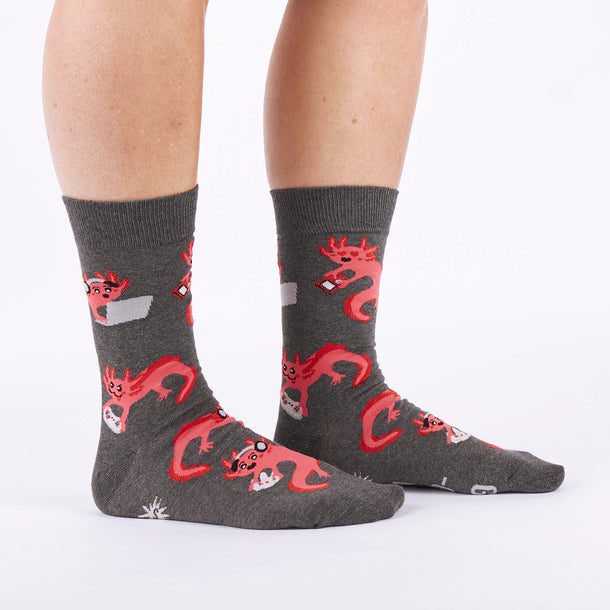 Sock it to Me "Games-olotl" Mens Crew Socks