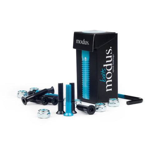 Modus 7/8" Allen Hardware 10pk - Black/Blue