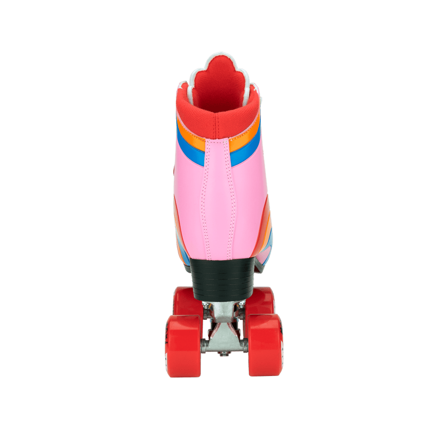 Moxi Rainbow Rider Roller Skates - Pink Heart