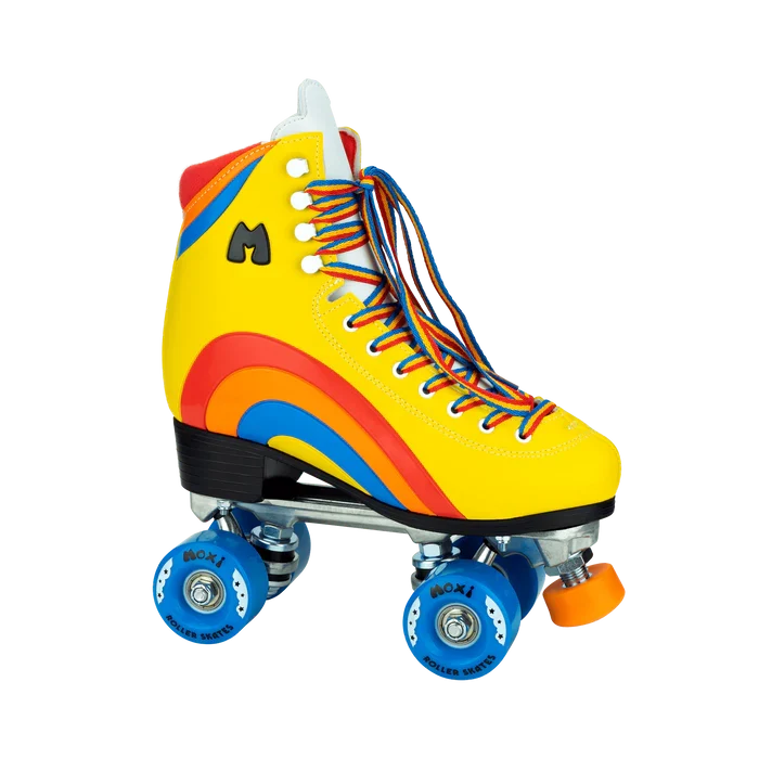 Moxi Rainbow Rider Roller Skates - Sunshine Yellow