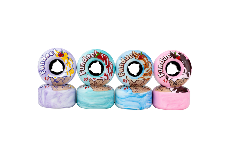 Moxi Fundae Hybrid Wheels 57mm  4 Pack
