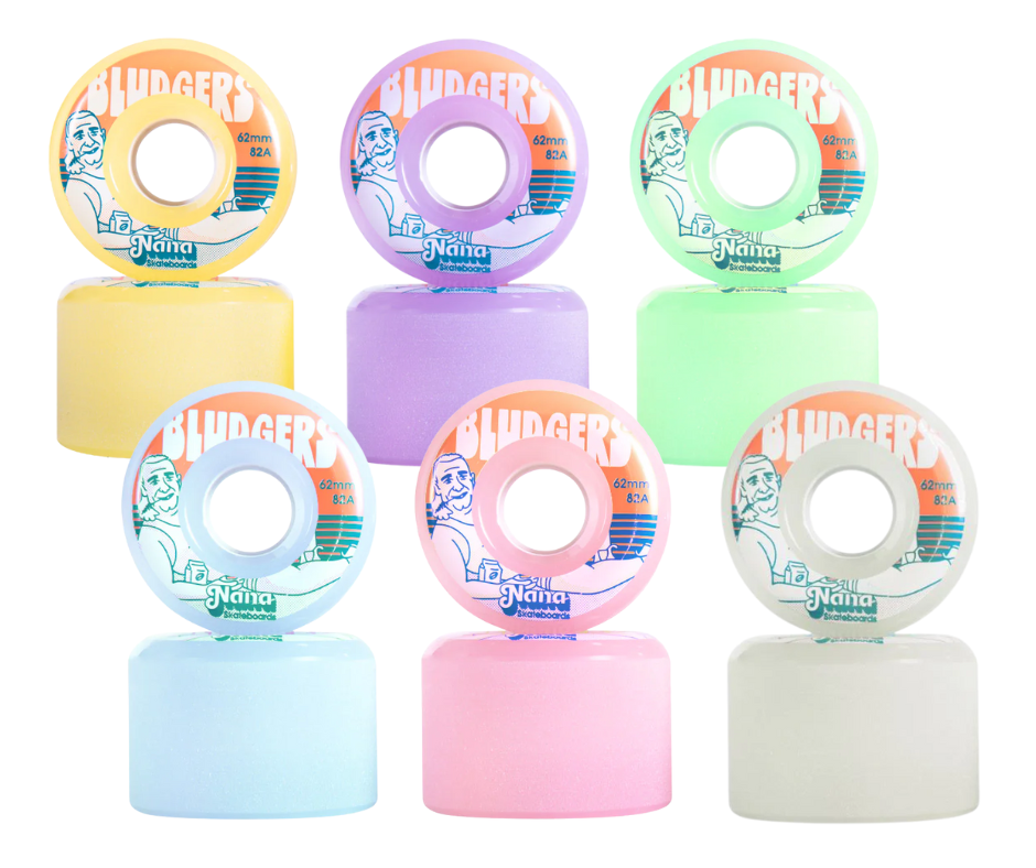 Nana Bludgers Skateboard Wheels 62mm