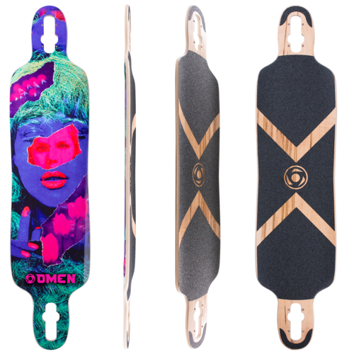 OMEN Board 40" Neon Icon Deck: Neon Face (only 2 left)