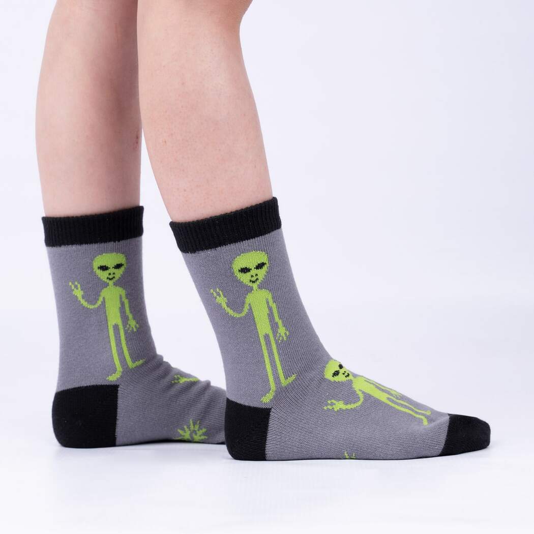 Sock it to Me Area 51 Crew Sock 3pack - Youth